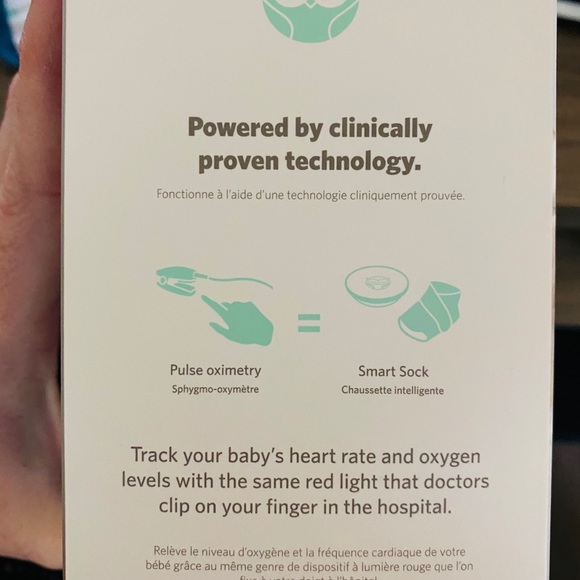 SOLD Owlet Smart Sock 2 - Picture 7 of 8